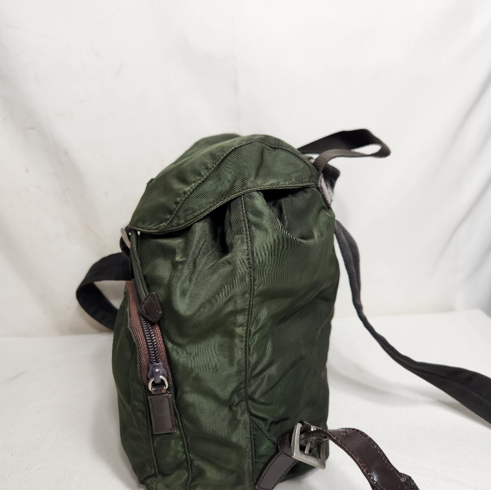 Prada Green Backpack - image 3